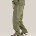 thumbnail image 3 of Styesk Men's Pants Men's Solid Color Casual Straight Leg Pants Full Length Pants, 3 of 6