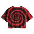 thumbnail image 6 of Women's T Shirt Short Sleeves Cool Street Comfy Casual Vacation Clothes, 6 of 9