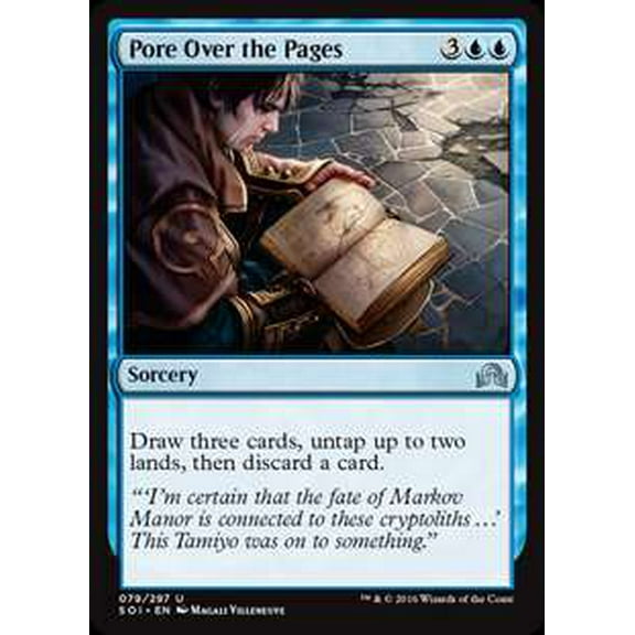 MtG Shadows Over Innistrad Uncommon Pore Over the Pages #79