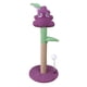 thumbnail image 1 of Árbol Trepador para Gatos ANGGREK Forma de Uva Morada de Sisal, 1 of 8