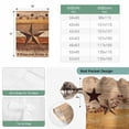 thumbnail image 6 of Western Texas Star Vintage Balloon Curtains for Living Room/French Door, Farmhouse Brown Wood Grain Tie Up Curtains 63 Inch Length Energy Saving Kitchen Curtains Shades for Windows 42"x63", 6 of 8