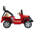 thumbnail image 2 of Power Wheels Jeep Wrangler Ride-On Vehicle - Lava Red & Black, 2 of 9
