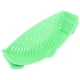 thumbnail image 1 of Colador de silicona verde para fideos y verduras: colador de cocina para escurrir alimentos, 1 of 8
