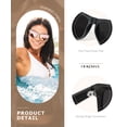 thumbnail image 3 of Paquete de 3 Gafas de Sol Polarizadas UV400 OUKEMAX para Mujer, 3 of 7
