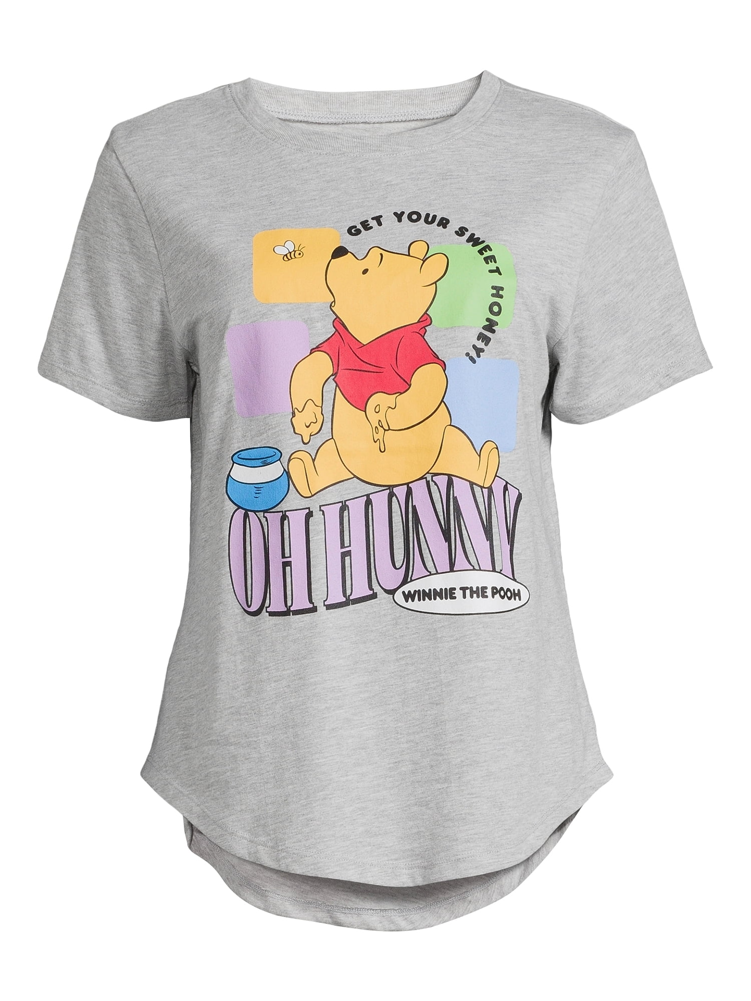 Disney Winnie The Pooh Women's Oh Hunny Graphic T-Shirt