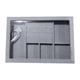 thumbnail image 1 of Caja organizadora de joyas portátil con 24 compartimentos Yinane 35 x 24 x 5 cm, 1 of 7