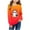 Orange, variant on Odeerbi Toddler Boys Girls Halloween Pumpkin Ghost Crewneck Sweatshirts Fall Winter Pullover Sweatshirt 1-12 Years Kids Long Sleeve Halloween Printed T-shirt Top Toddler Clothes Orange