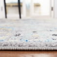 thumbnail image 3 of SAFAVIEH Madison Caden Floral Bordered Area Rug, Grey/Gold, 6'7" x 6'7" Round, 3 of 7