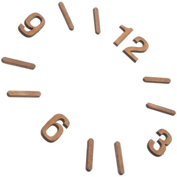 Wall Clock Making Kit with Roman Numerals, Simple Accessories and Parts for Custom Timepiece Crafting