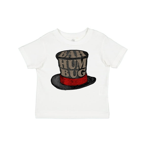 Inktastic Scrooge's Top Hat Bah Humbug Boys or Girls Toddler T-Shirt