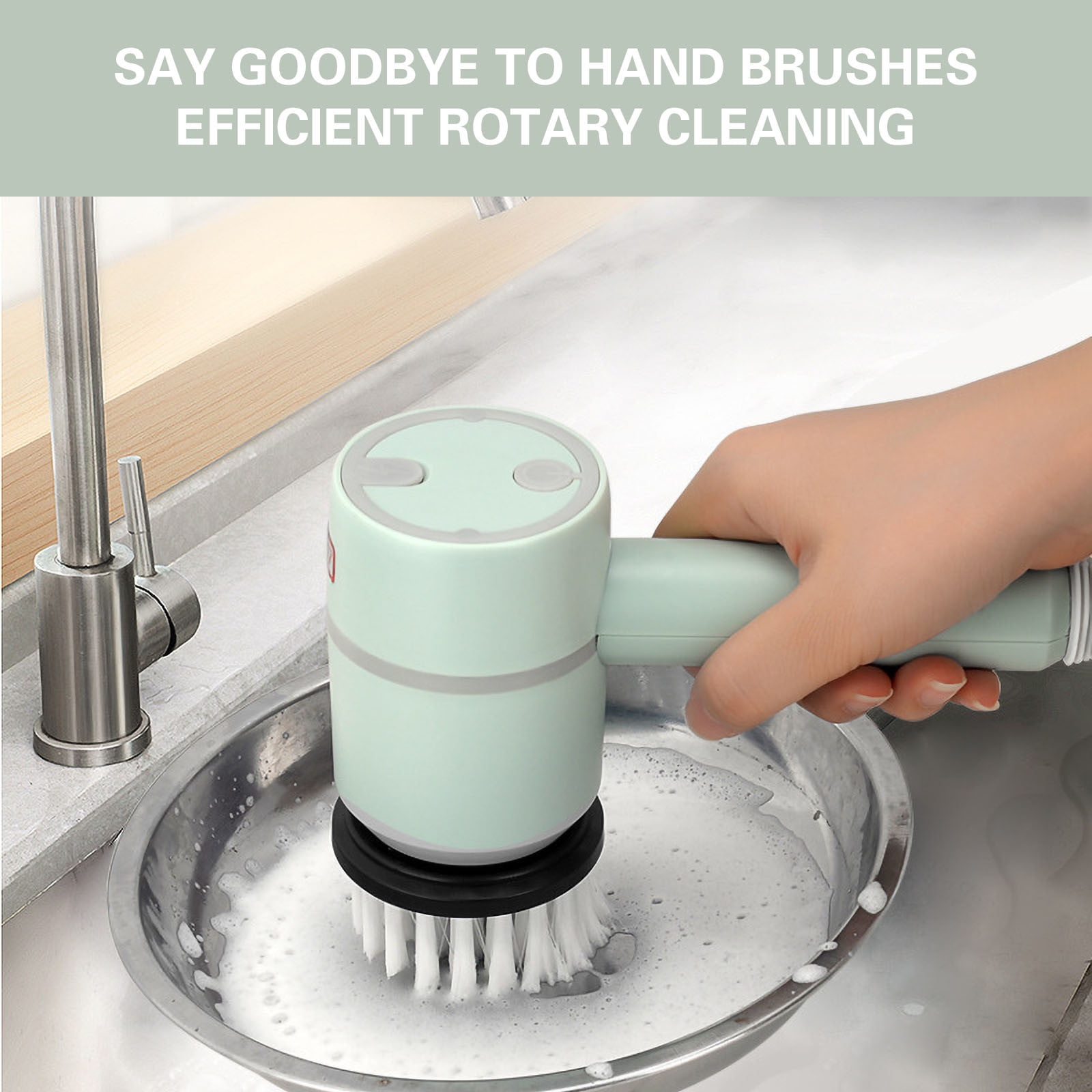 rotating dish brush