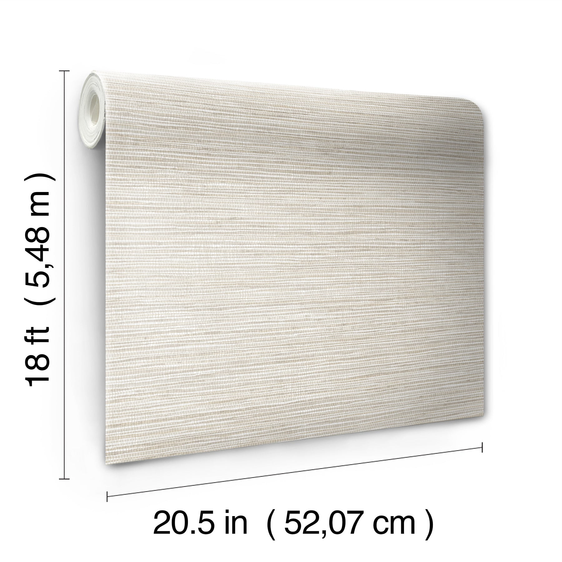 RoomMates Neutral Jade, Peel and Stick Wallpaper 20.5 inch x 18 ft