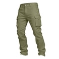 thumbnail image 7 of CONZONE Kids Boys Cargo Pants Outdoor Hiking Pants For Child Buttons Solid Color Wide Leg Jogger Trousers With Pockets, 7 of 7