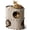 Cream-Double, variant on Cat House For Indoor Cats  Bed Cave Multiple & Large Up To 22 Lbs Scratch Resistant Foldable Peekaboo Kitten Caves Tunnel Enclosed Peekapurr Light Gray