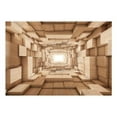 thumbnail image 2 of Tiptophomedecor Peel and Stick 3D Illusion Wallpaper Wall Mural - Upwards... - Removable Wall Decals, 2 of 3