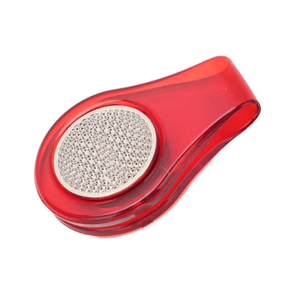 Magnetic Hat Clip, PU Iron Simple Hat Clip Multifunctional For Position Marking Red