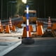 thumbnail image 3 of Cono delineador Cono de seguridad rellenable con agua Poste de seguridad vial Señal de advertencia vial, 3 of 7