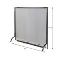 thumbnail image 6 of Modern Ember Cecilia Fireplace Screen, Durable Mesh Panel & Steel Frame, 6 of 6