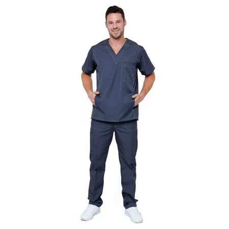 

Men s Multi Pocket Utility Medical Scrubs - Style 102AV