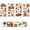 Leaf, variant on Rub on Transfer Decals for Furniture Crafts Bird's Nest 6"x12" 3Pcs Waterproof UV Transfer Decals Sticker for Dresser Glass Porcelain Wood Plastic