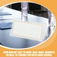 thumbnail image 4 of 10pcs Acrylic Stands Blank Acrylic Signs Drop Resistant Place Cards Signs, 4 of 8