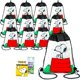 thumbnail image 1 of Bolsas de Regalo para Fiesta Peanuts Snoopy Paquete de 12 con Tatuajes, 1 of 7