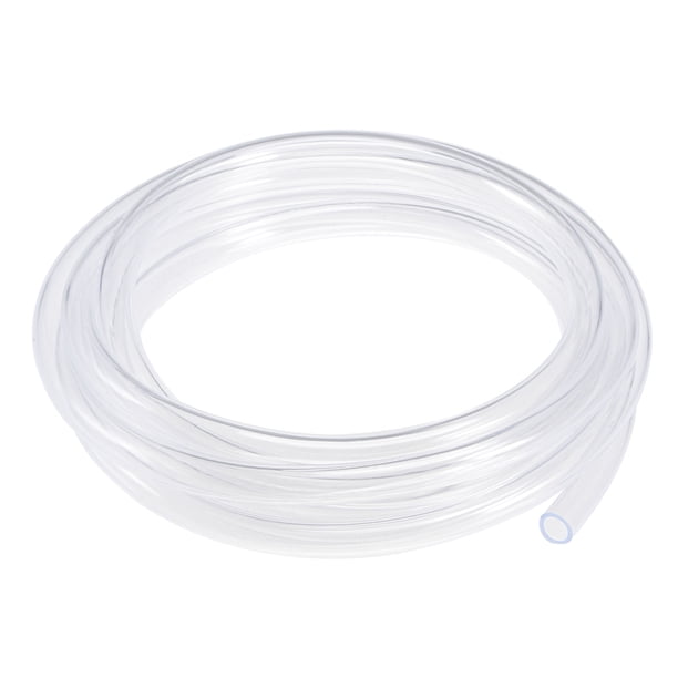Uxcell Mangueras de PVC Tubo de Vinilo Flexible y Ligero para Tubo de Agua, Tubo de Aire 8mm ID 11mm OD 2.5m