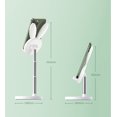 thumbnail image 2 of Support Mignon, Angle Réglable en Hauteur, Support de Cellulaire nediea pour Bureau, Compatible avec Tous les Téléphones Portables, iPhone, Samsung Pixel, iPad, Tablette (Rose), 2 of 5