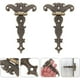 thumbnail image 2 of 2 X Charnires En Bronze Rtro Charnire Meubles En Alliage De Zinc Avec Vis Pour Botes Bijoux Portes Placards, 2 of 5