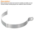 thumbnail image 3 of Unique Bargains 20Pack Pipe Clamps Rigid Bracket Pipe Strap Clamp Pipe Support Fit 3-1/2' Pipe, 3 of 4