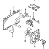 Genuine OE Mitsubishi Fan Shroud - MR552032
