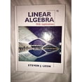 thumbnail image 1 of Pre-Owned Linear Algebra With Applications (Hardcover) 0131857851 9780131857858, 1 of 1