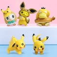 thumbnail image 4 of Juguetes Para Madres Y Beb茅s 8 Piezas Pikachu Doll Figure Cute Pokemon Cartoon Pvc Model Pel铆cula Personaje Simulaci贸n Figura De Acci贸n Mini Doll Adornos Para Ni帽os Fiesta Hogar Cumplea帽os Juguetes P, 4 of 7