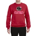 thumbnail image 2 of Wild Bobby I'm Literally Just a Girl Funny Deep Fried Brain Rot Hamster Meme Unisex Crewneck Sweatshirt, 2 of 6