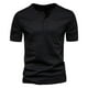 thumbnail image 4 of pstuiky Camisas de vestir de manga corta para hombre, Blusas de cuello redondo, manga corta, transpirables, con botones y diseño informal para hombre camisas casuales para hombre m, 4 of 5