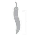 thumbnail image 5 of Glas Naturals Chili Pepper 8.25" Glass Dildo, Clear, 5 of 5