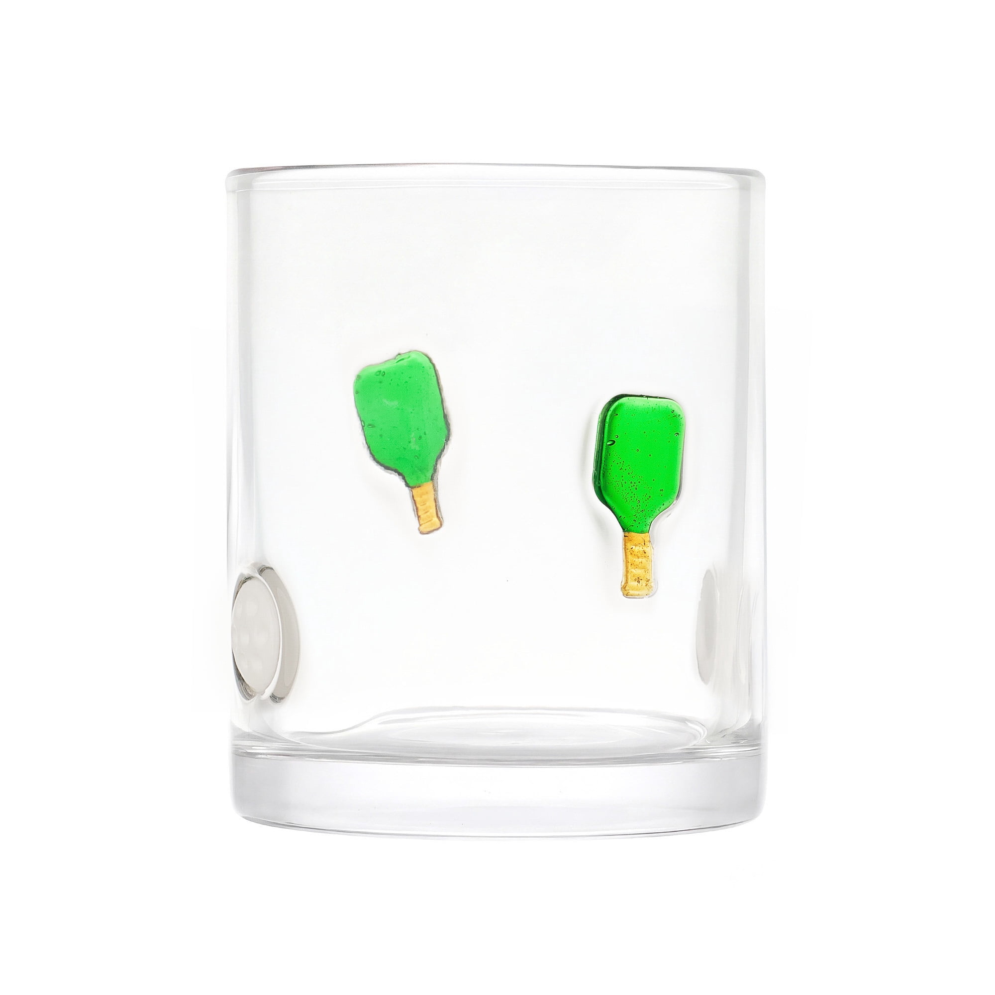 Thyme & Table 12 fl oz Pickle Ball Charm Drinking Glasses, Set of 2