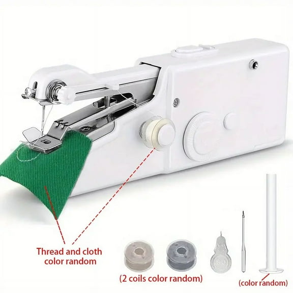 SUWU Handheld Portable Mini 2 Coils Sewing Machine
