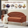 thumbnail image 4 of Upholstered Vibrant Rainbow Design, Premium Loveseat, Three-Seater Sofa, and Armchair for Stylish Living Space, 4 of 9