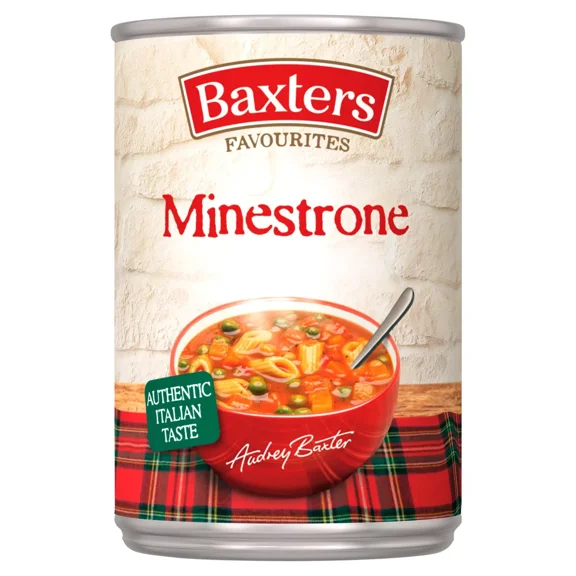 Baxters Favourites Minestrone Soup (400g) - Pack of 2