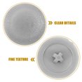 thumbnail image 3 of 500Pcs Plastic Screw Cap Covers Decorative Screw Caps Self-Adhesive Screw Caps For Furniture Cabinet Bookcase Coffee Grey, 3 of 7