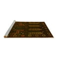 thumbnail image 2 of Ahgly Company Machine Washable Indoor Rectangle Persian Yellow Traditional Area Rugs, 8' x 10', 2 of 4
