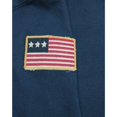 thumbnail image 4 of Junk Food Mens American 1 Flag Full Zip Hoodie, 4 of 4
