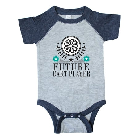 

Inktastic Future Dart Player Dart Board Gift Baby Boy or Baby Girl Bodysuit