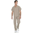thumbnail image 4 of Landau Essentials Haut Médical Col en V : 1 Poche, Réversible, Unisexe, Coupe Classique Décontractée 7502, 4 of 8