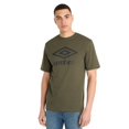 thumbnail image 4 of Umbro - Camiseta Core Logotipo Grande para Hombre (Noche del Bosque, Negro), 4 of 4