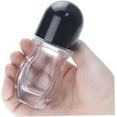 thumbnail image 5 of Refillable Glass Empty Roller Ball Bottle Deodorant with Plastic Roller Ball, Roll On Bottles Containers Leak Proof Massage Roller Ball Bottles with Cap For Essential Oils Perfume Cosmetic (5×50ML), 5 of 7