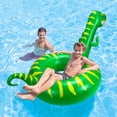 thumbnail image 2 of HTOOQ Pool Floats Adult Size Inflatable Dinosaur Swimming Floaties Ride On Ring Water Toys Party Supplies for Kids - -, 2 of 8
