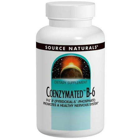 Source Naturals Coenzymated B-6 300mg, Promotes a Healthy Nervous System,30