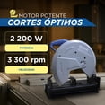 thumbnail image 3 of Cortadora de Metales Industrial 14´ 2200W DC, 3 of 10
